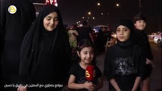 مقابلة المشاية في زيارة الأربعين